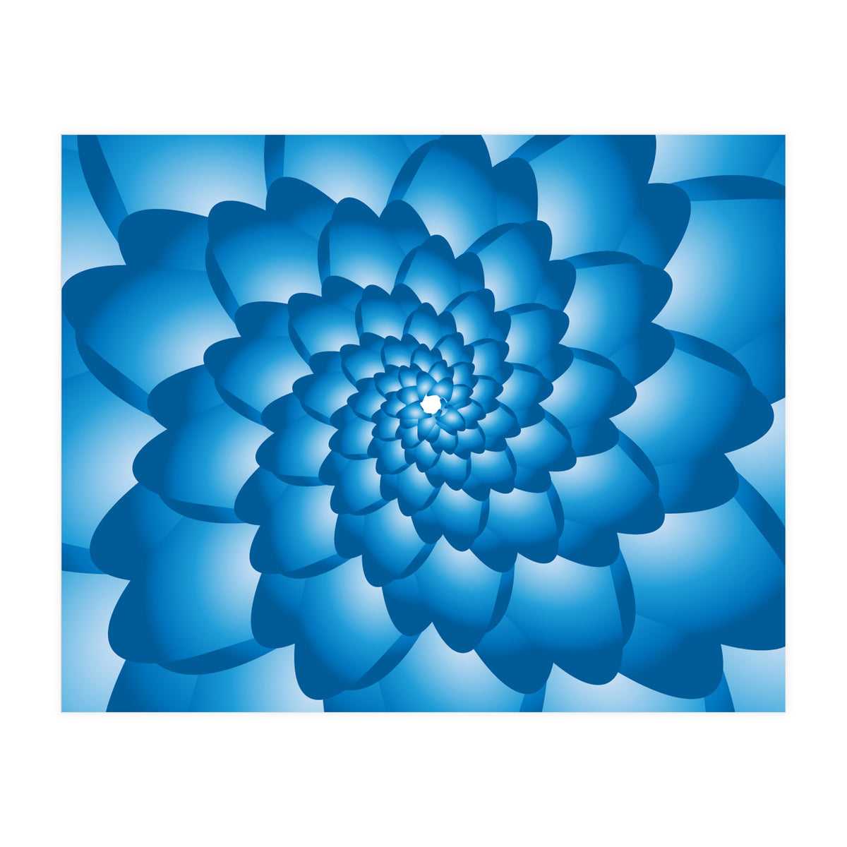 Flower Swirl Pattern (Print Only)