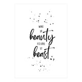 Wake up beauty it’s time to beast (Print Only) thumbnail