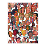 Rostros Alegres 3d (Print Only) thumbnail