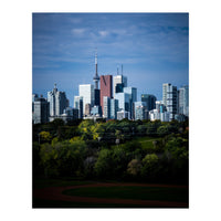 Toronto Skyline From Riverdale Park No 6 Color Version (Print Only)