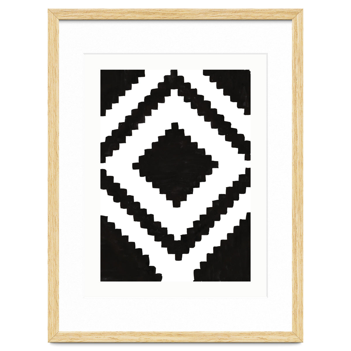 Patterns Aztec Black