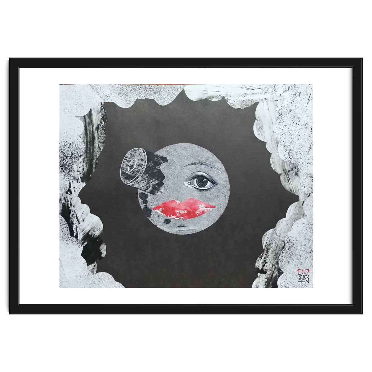 Voyage dans la lune collage