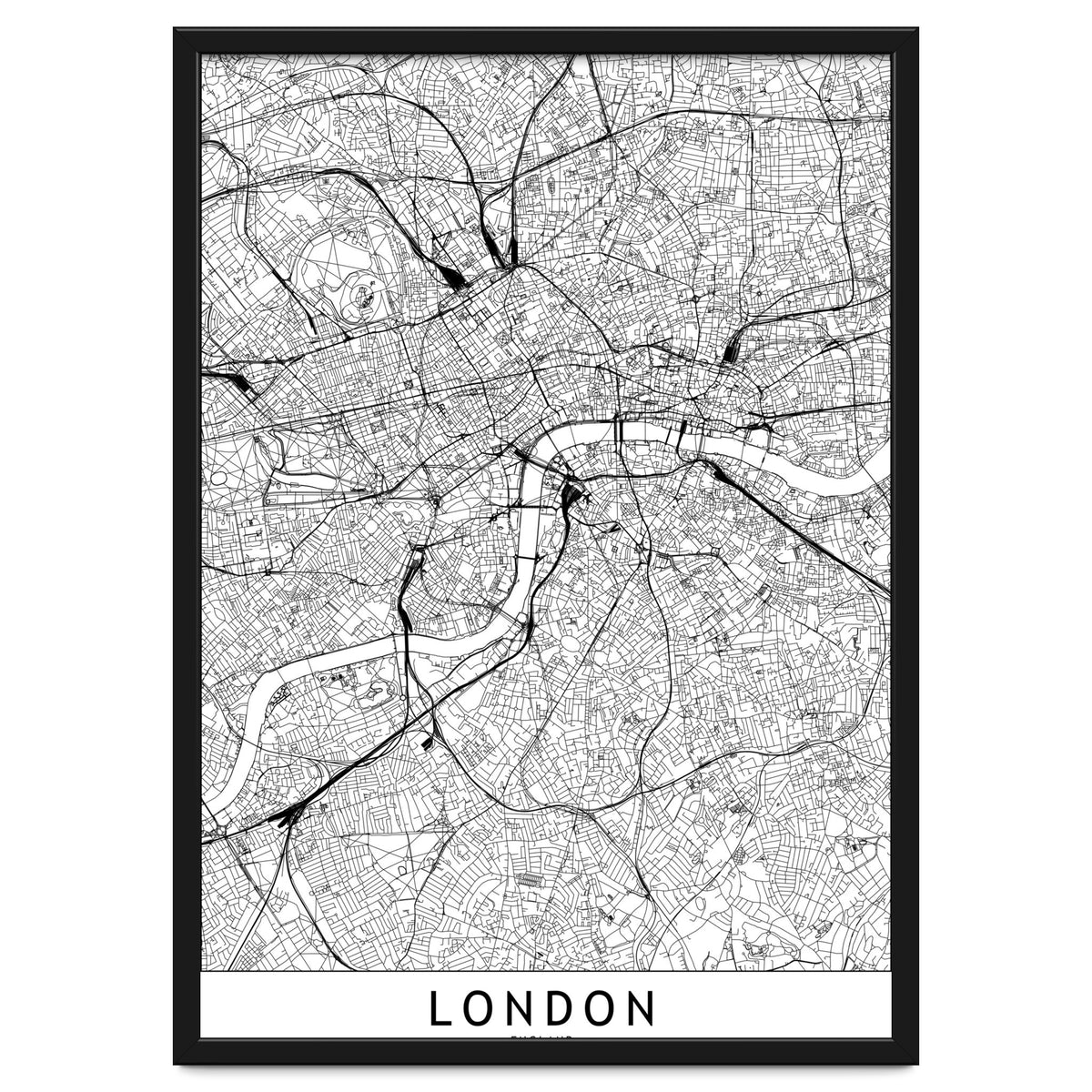 London White Map