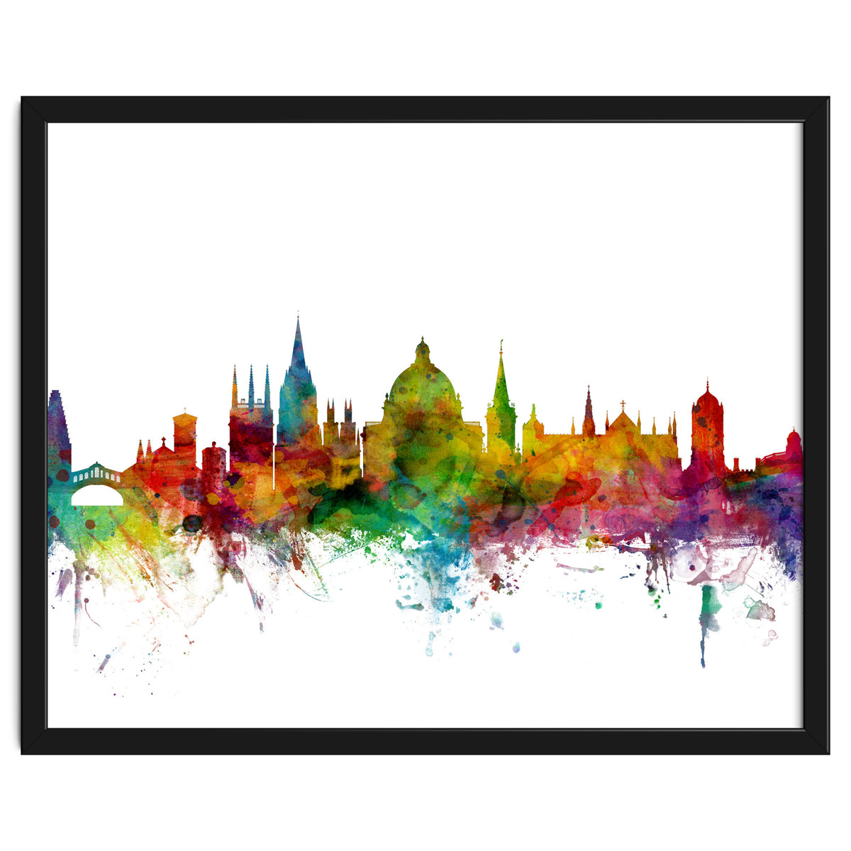 Oxford England Skyline