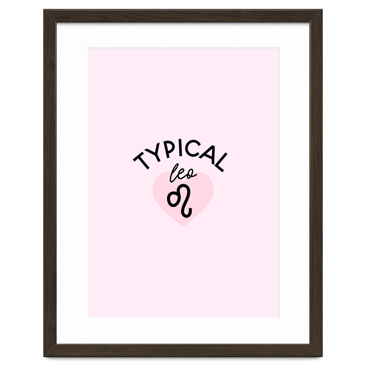 Typical Leo Horoscope Print