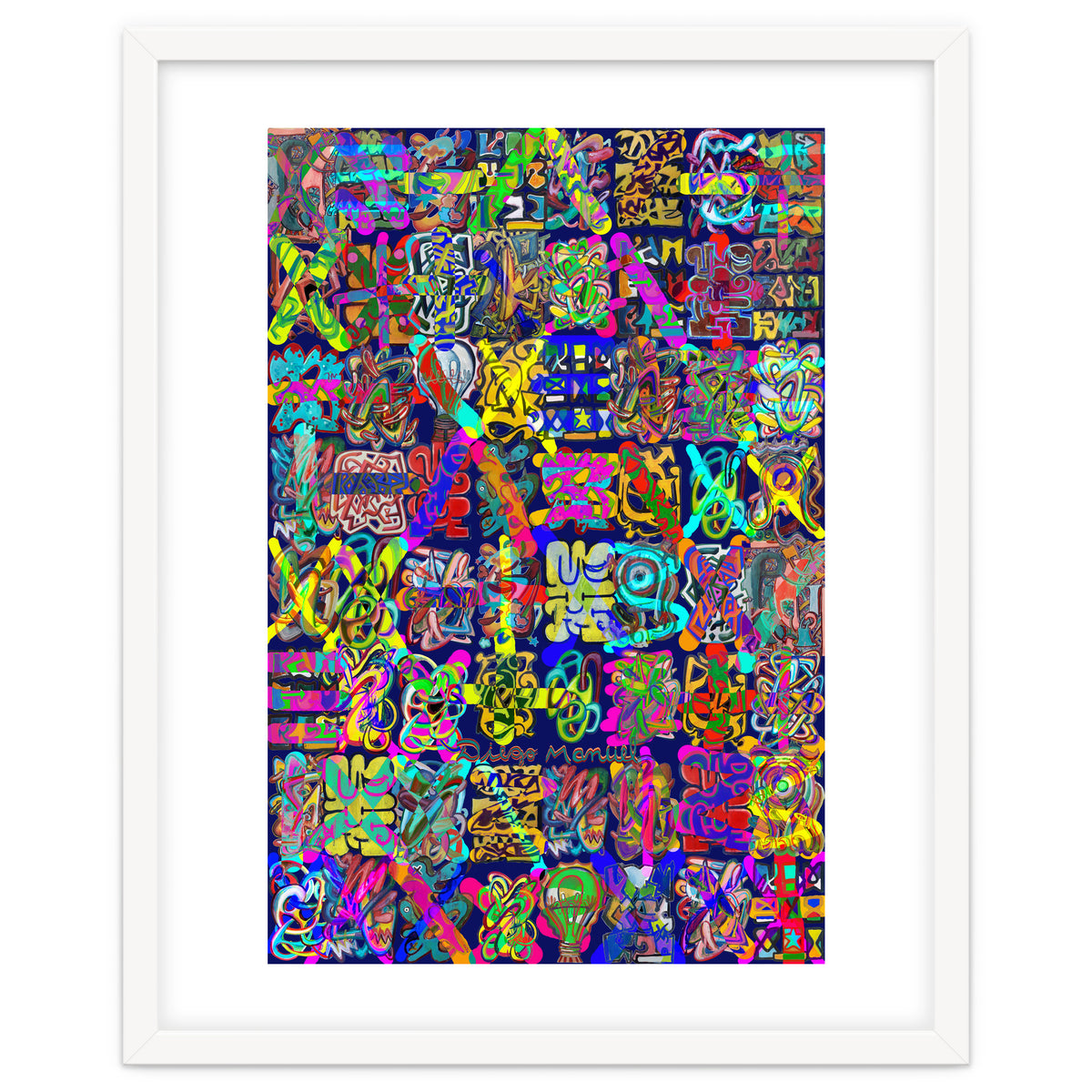 Graffitis 2021 Tapiz 108