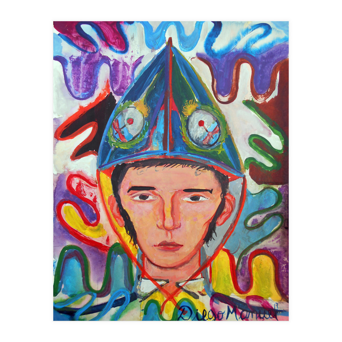 San Martin Con Sombrero Bicorneo (Print Only)