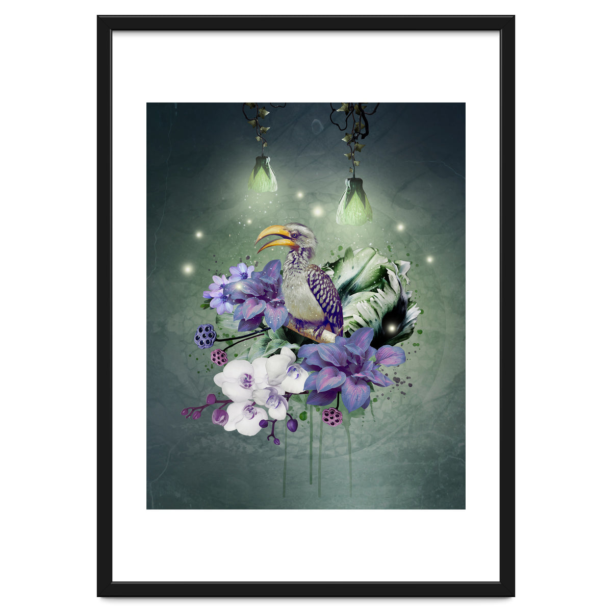 Floral Magic Hornbill