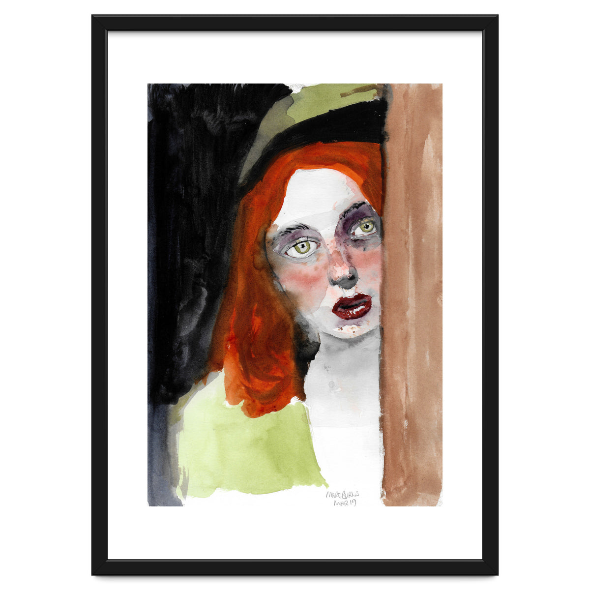 Untitled #017 - Woman with red hair