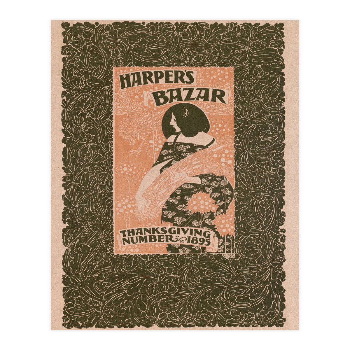 Harpers Bazar Thanksgiving Advertisement (Print Only)