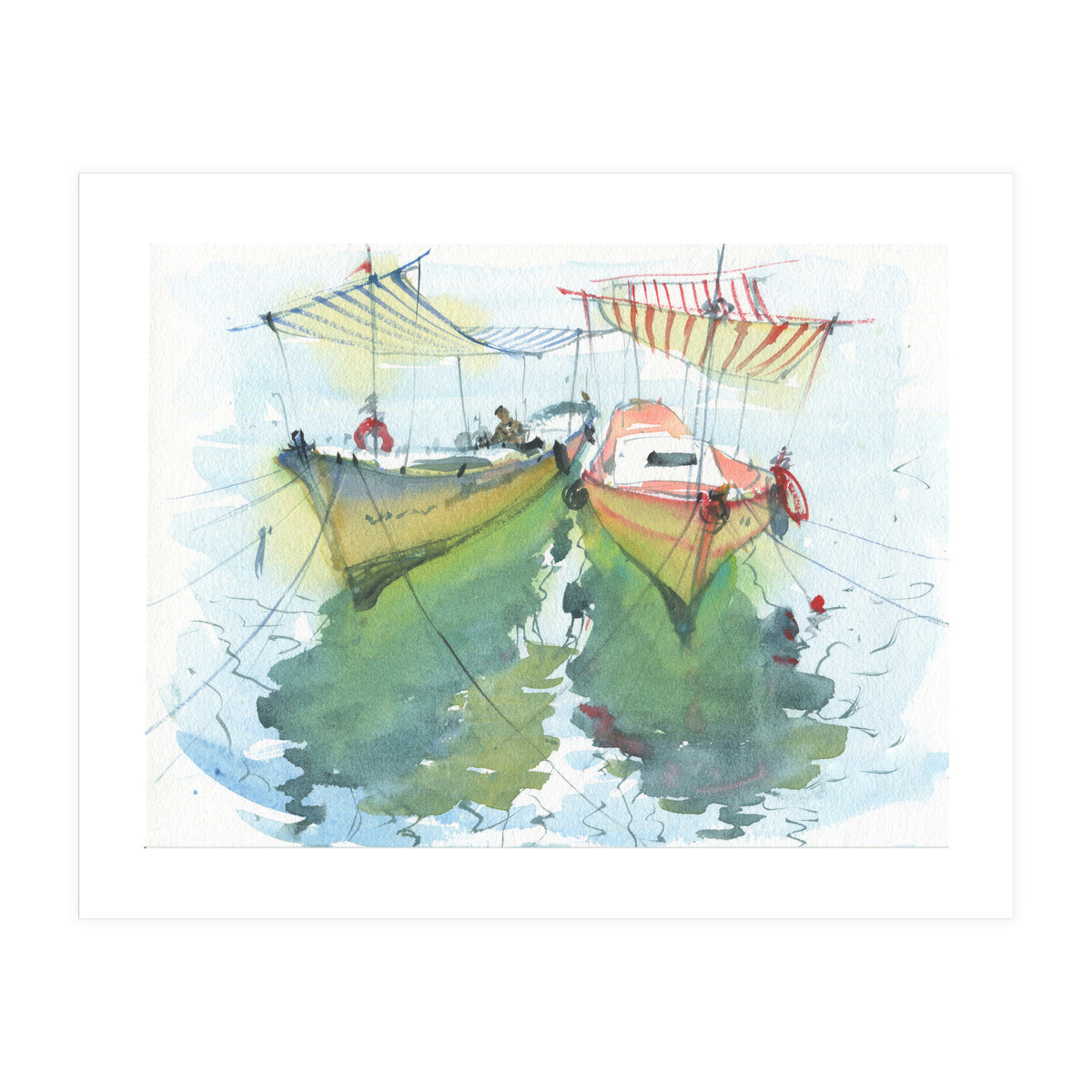 Pleasure boats (Print Only)