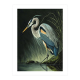 Heron Oil Painting (Print Only) thumbnail