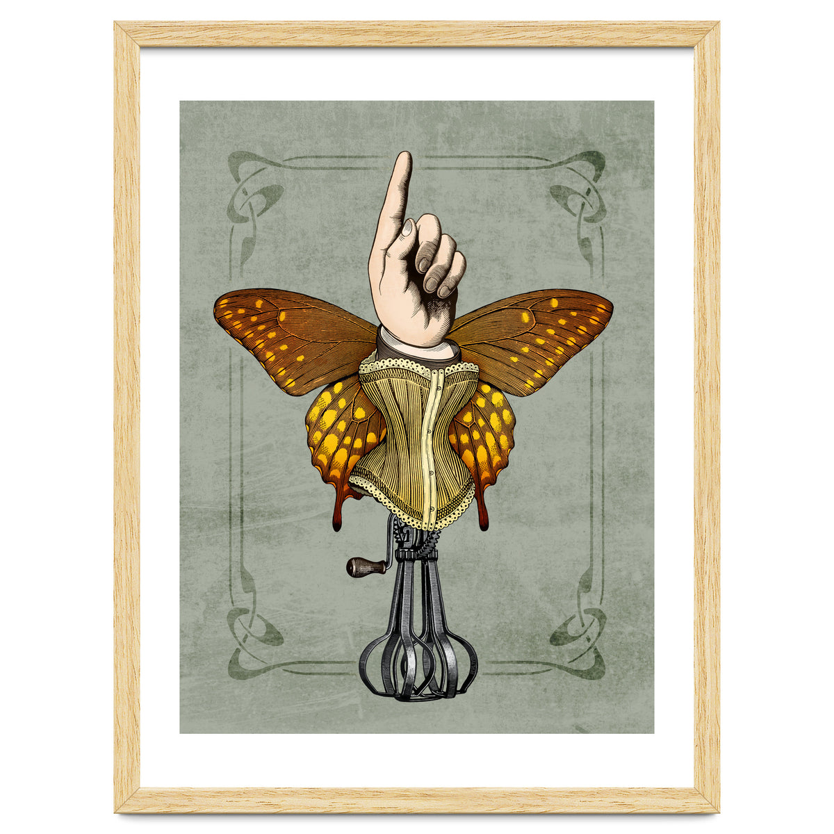Butterhand Portrait