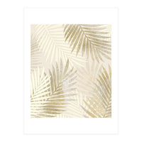 Relaxing Palms-Gold (Print Only)