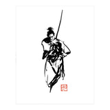 Samurai and sword (Print Only) thumbnail