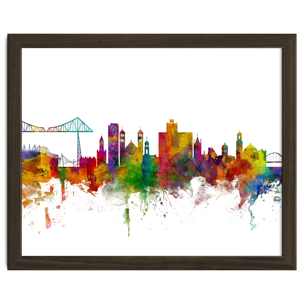 Middlesbrough England Skyline