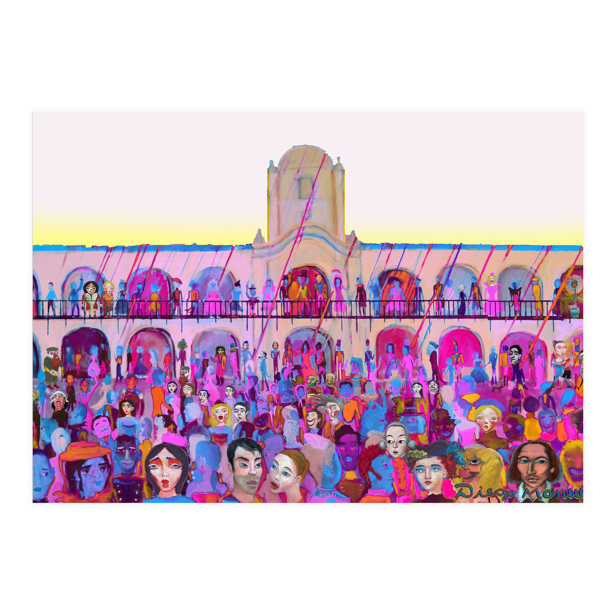 25 De Mayo Pop Digital 43 (Print Only)