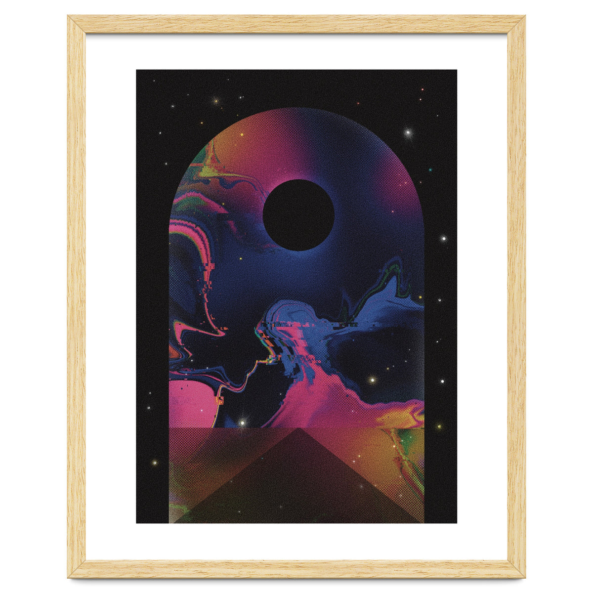 Night Road Landscape