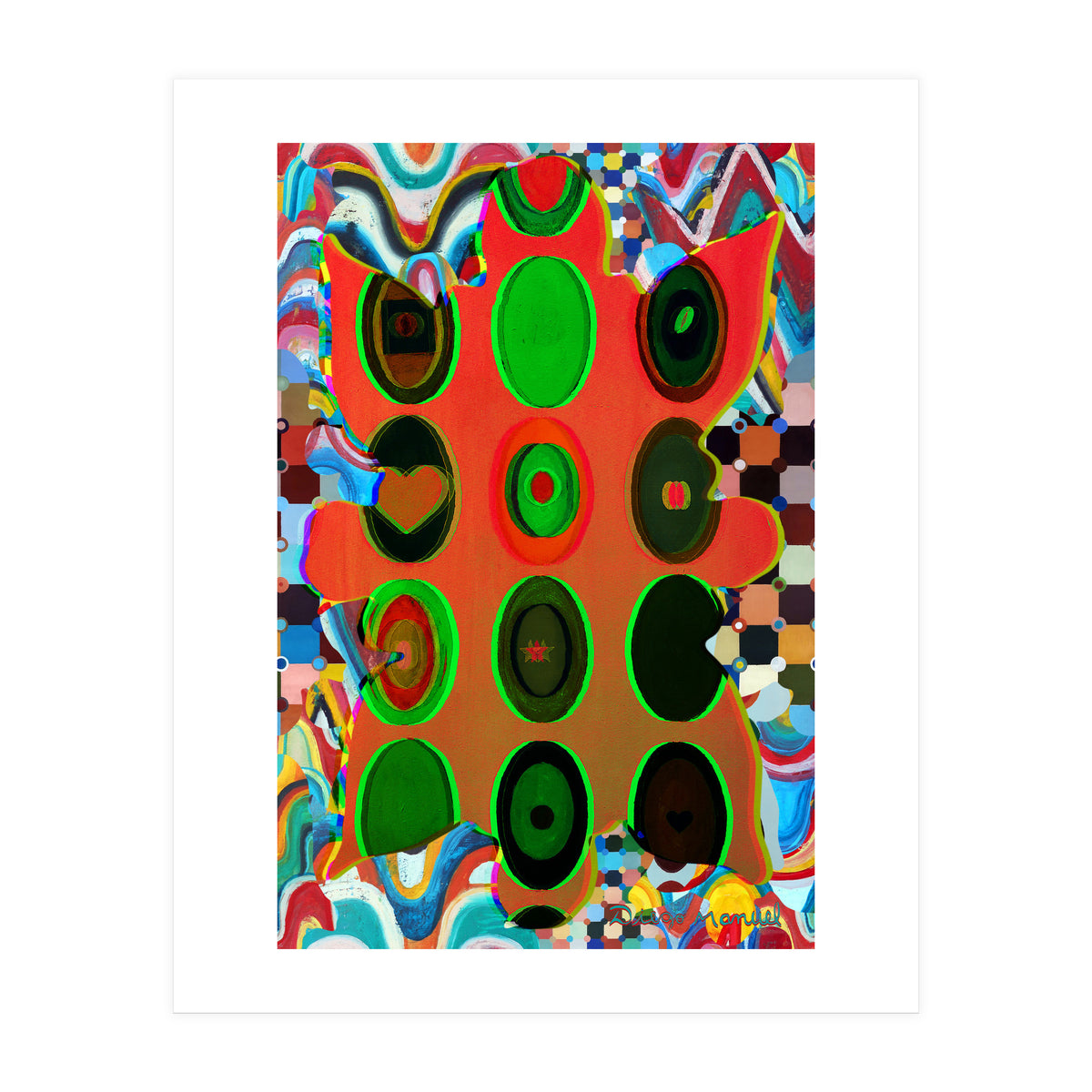 Pop Abstract 2023 Tapiz 99 (Print Only)