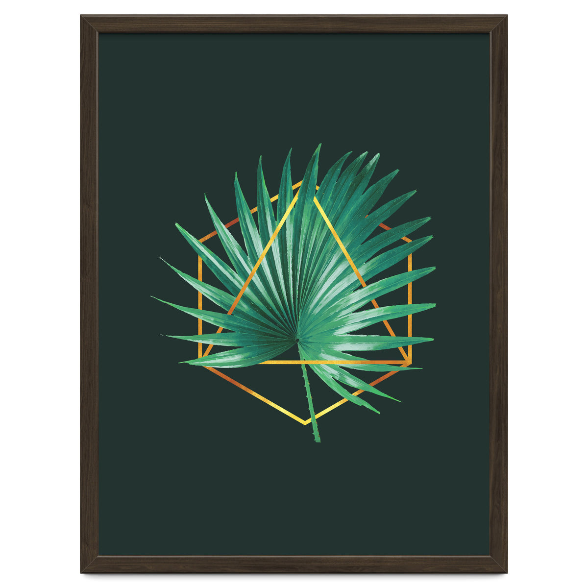 Tropical Palm Leaf 02