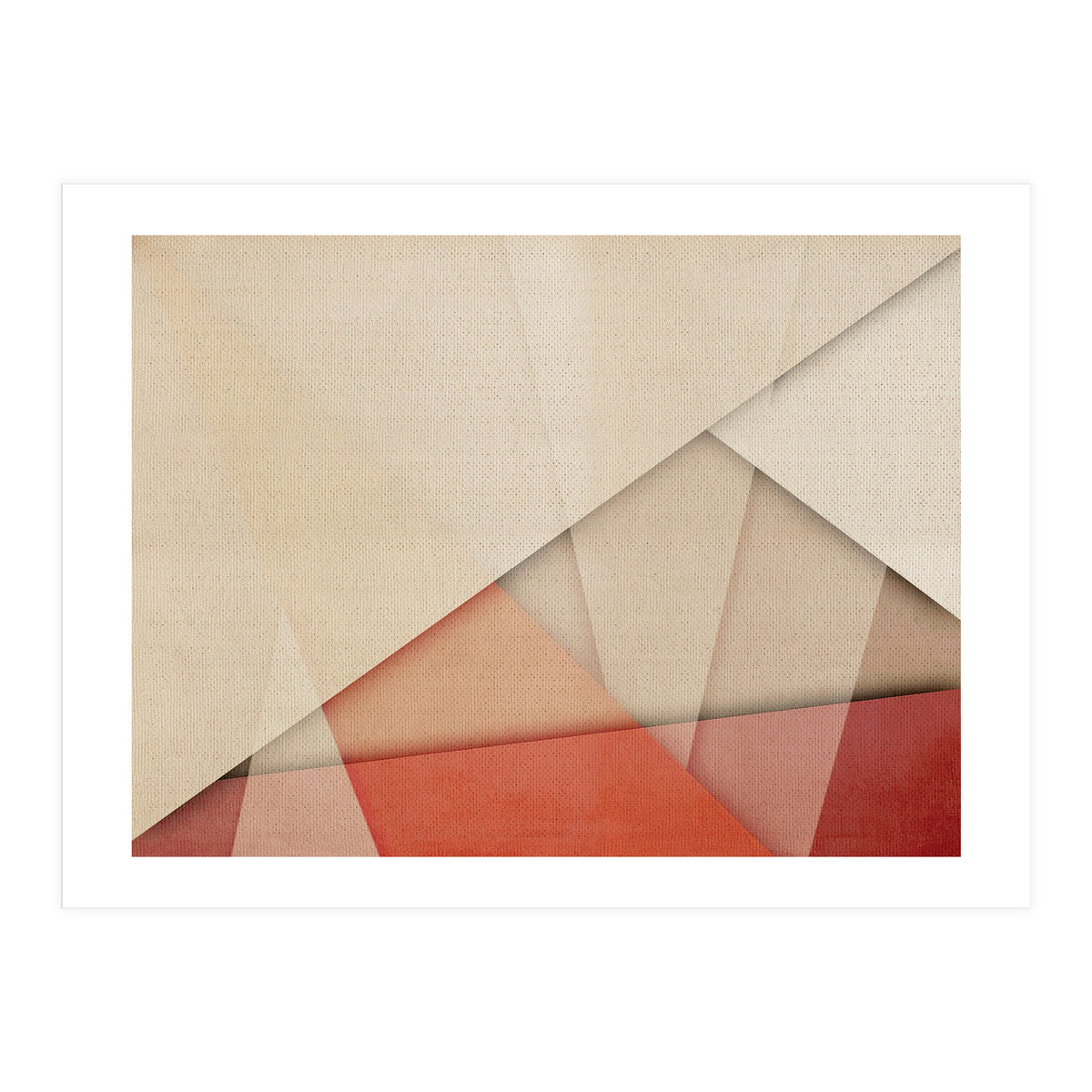 Geometric Sunset 3 (Print Only)