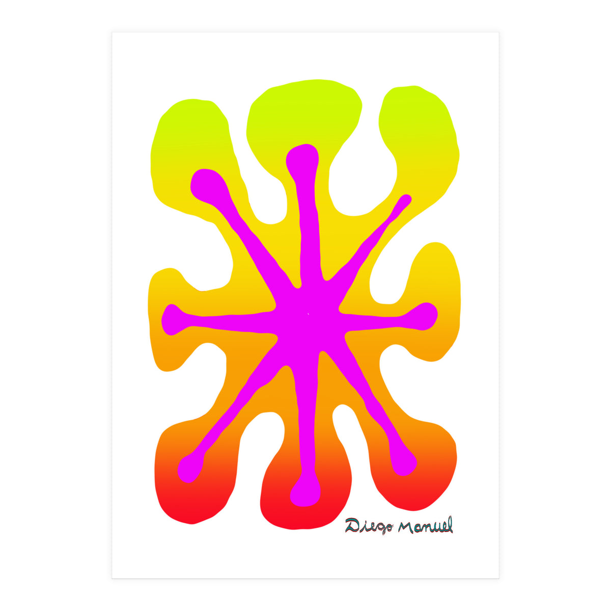 Fuego 98 Copia (Print Only)