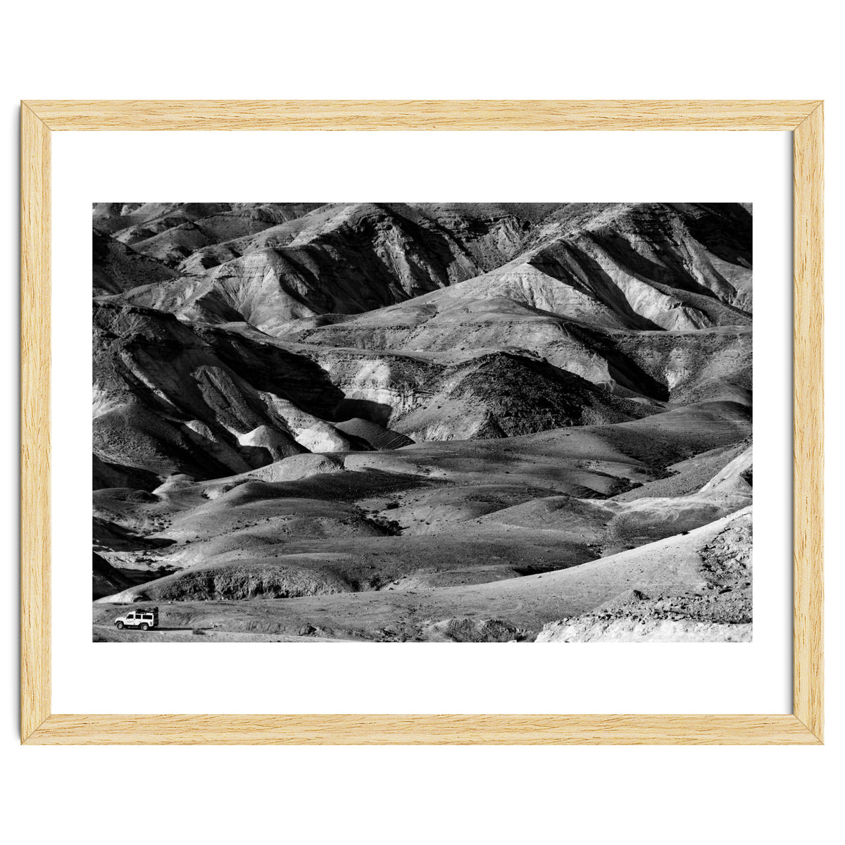 Driving across the Judean Desert