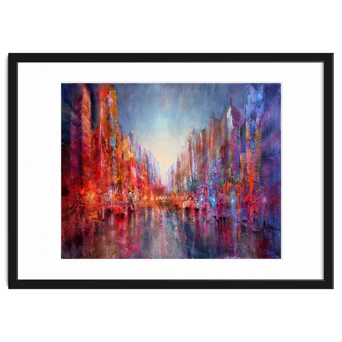 Stadt Am Fluss  - city on the riverside