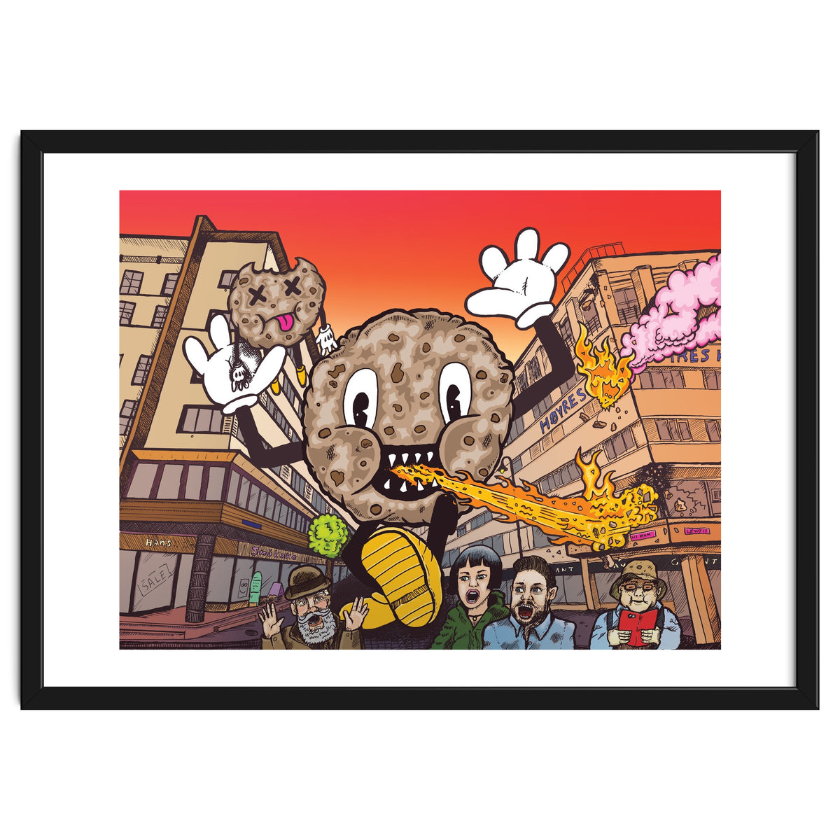 Cookie Monster 12.3% ABV Bourbon Barrel Aged Coconut Chocolate Chip Stout - Amundsen Brewery