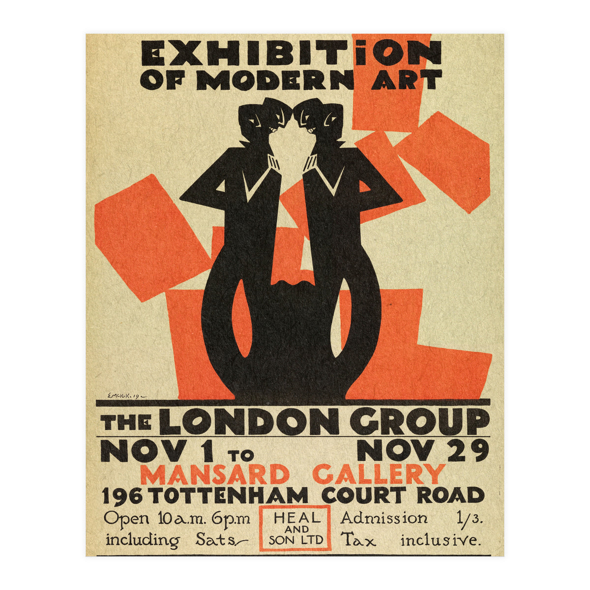The London Group, Modern Art Exhibition (Print Only)