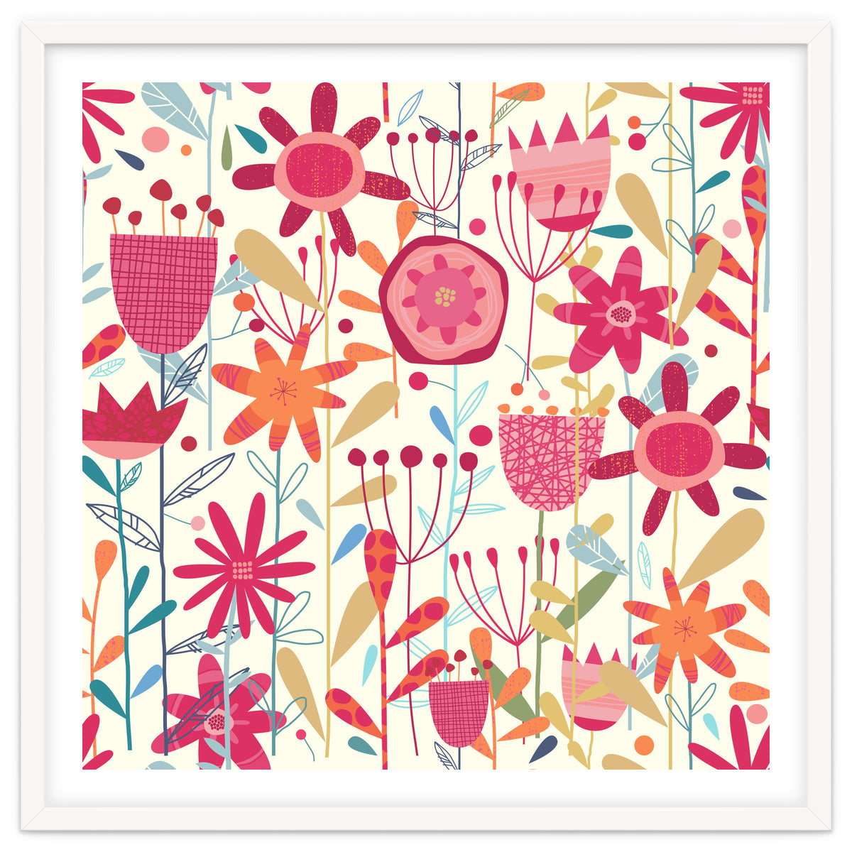 Wild Weeds And Flowers