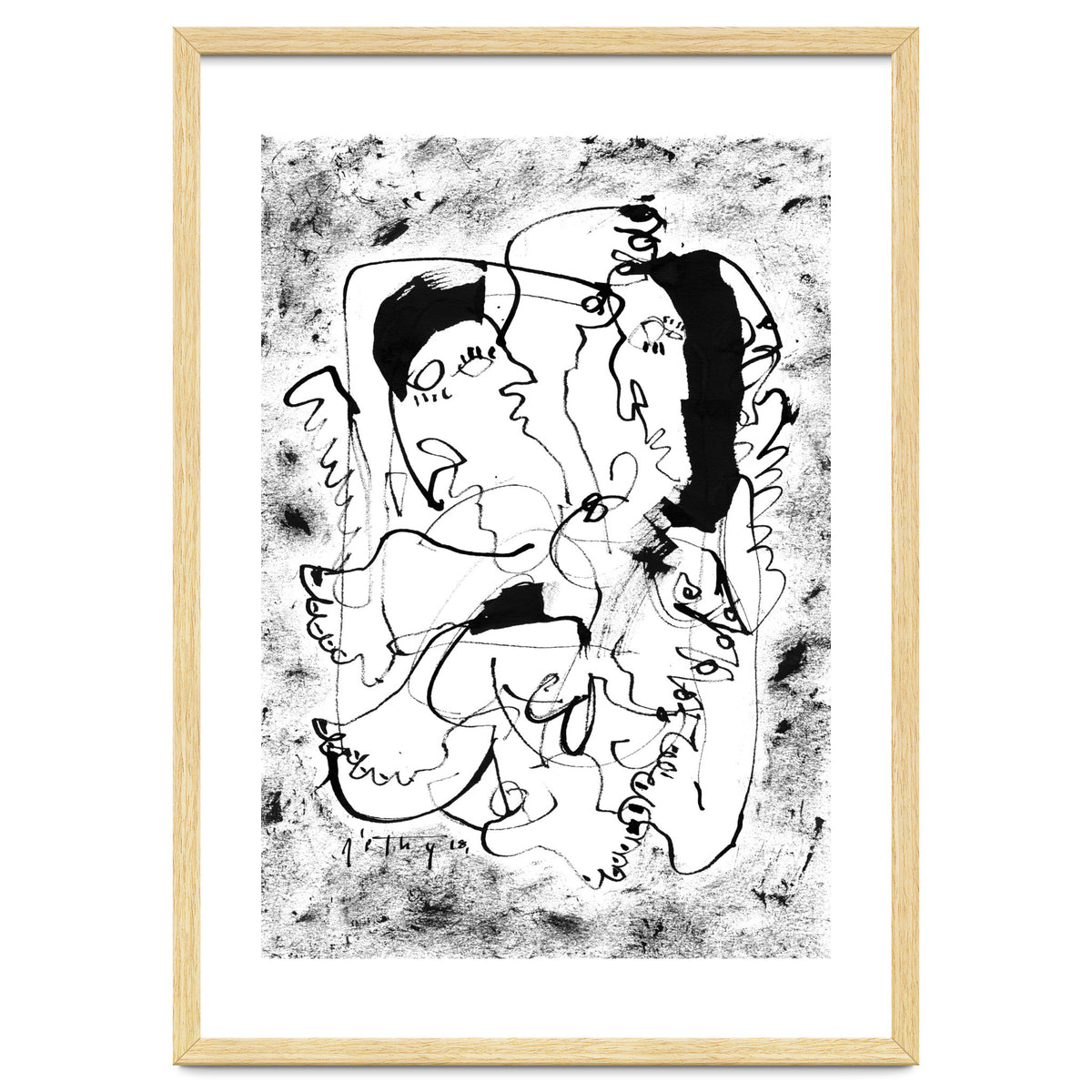 Dancing Forever - b&w