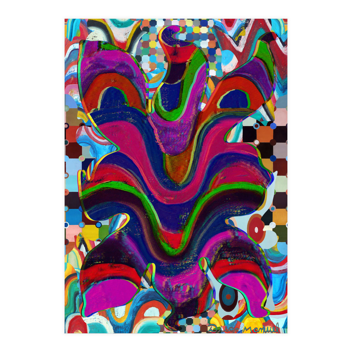 Pop Abstract 2023 Tapiz 88 (Print Only)