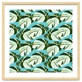 Summer Variegated Monstera | Rainforest Jungle botanical Plants Illustration | Boho Tropical Nature thumbnail