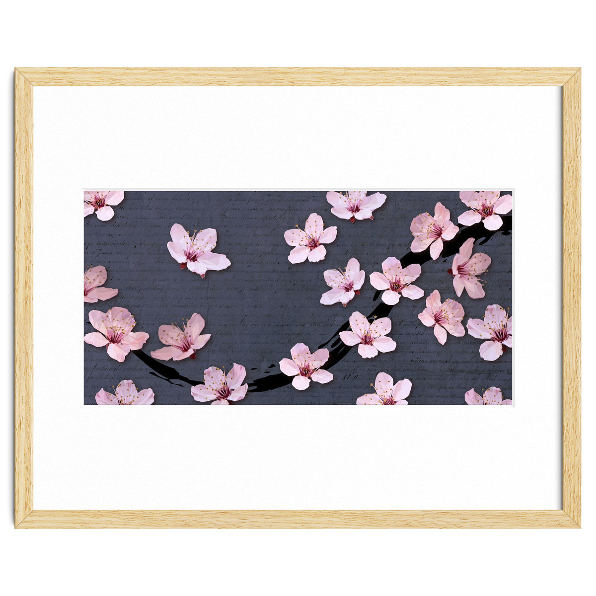 Triangulated Cherry Blossoms