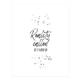 Reality called (Print Only) thumbnail