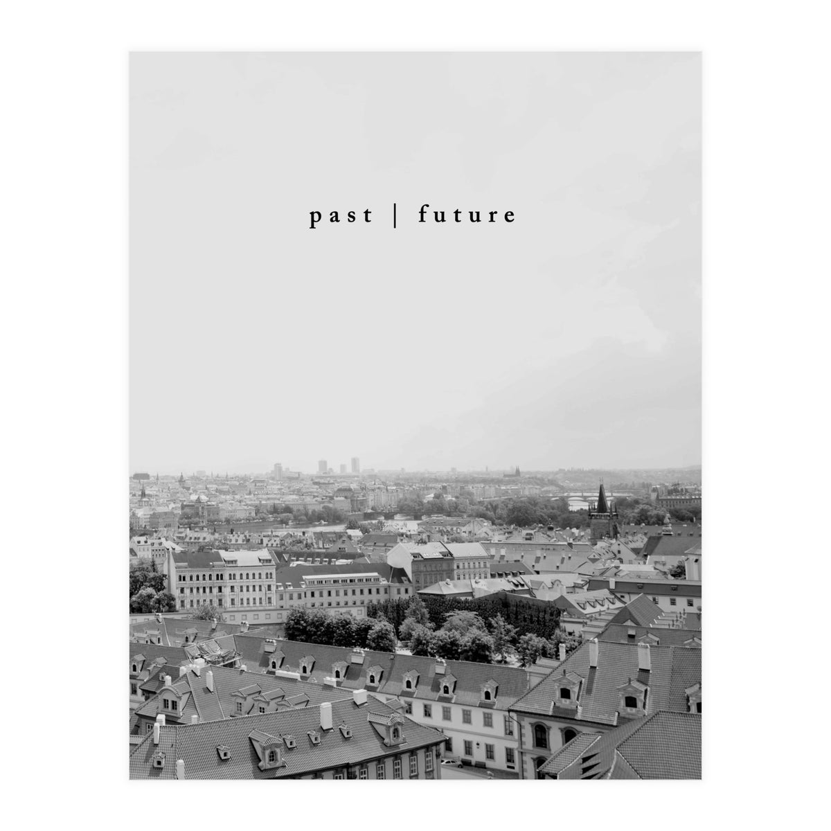 past future - Black and White Photography - (Print Only)