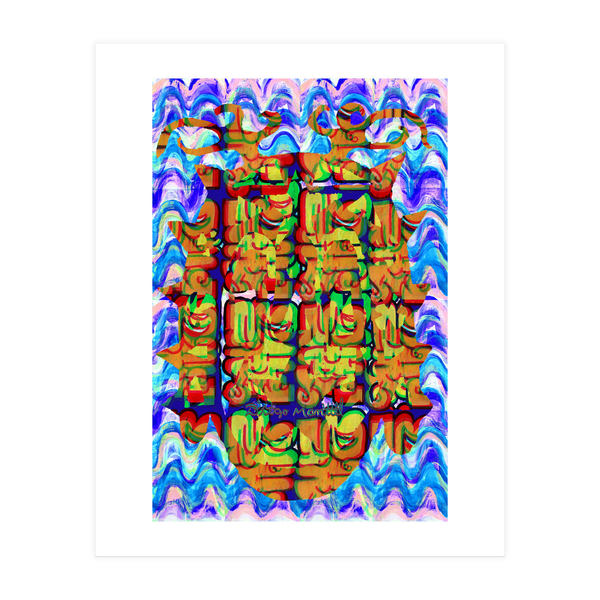 Graffiti Digital 8 (Print Only)