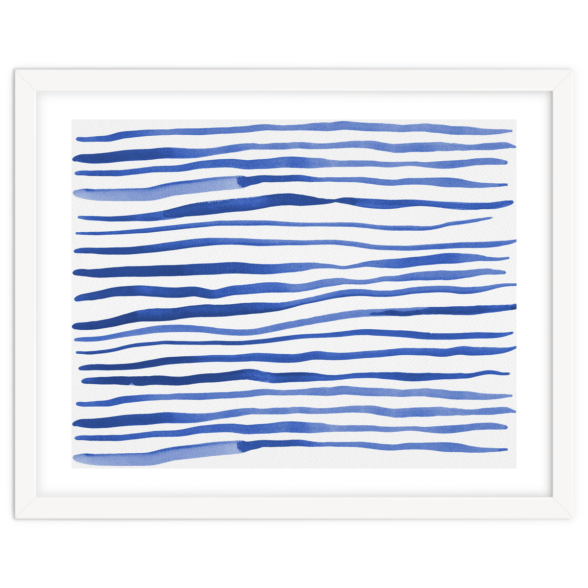 Irregular blue lines pattern