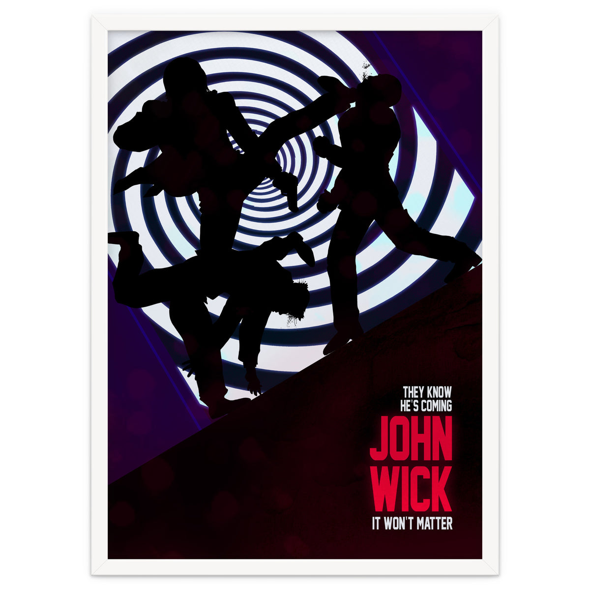John Wick Minimal Movie Poster