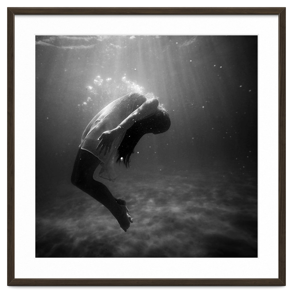 Woman Inside The Water