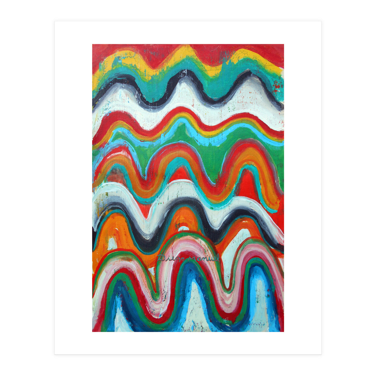 Pop Abstract A 7 (Print Only)