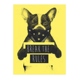 Rebel Dog Yellow (Print Only) thumbnail