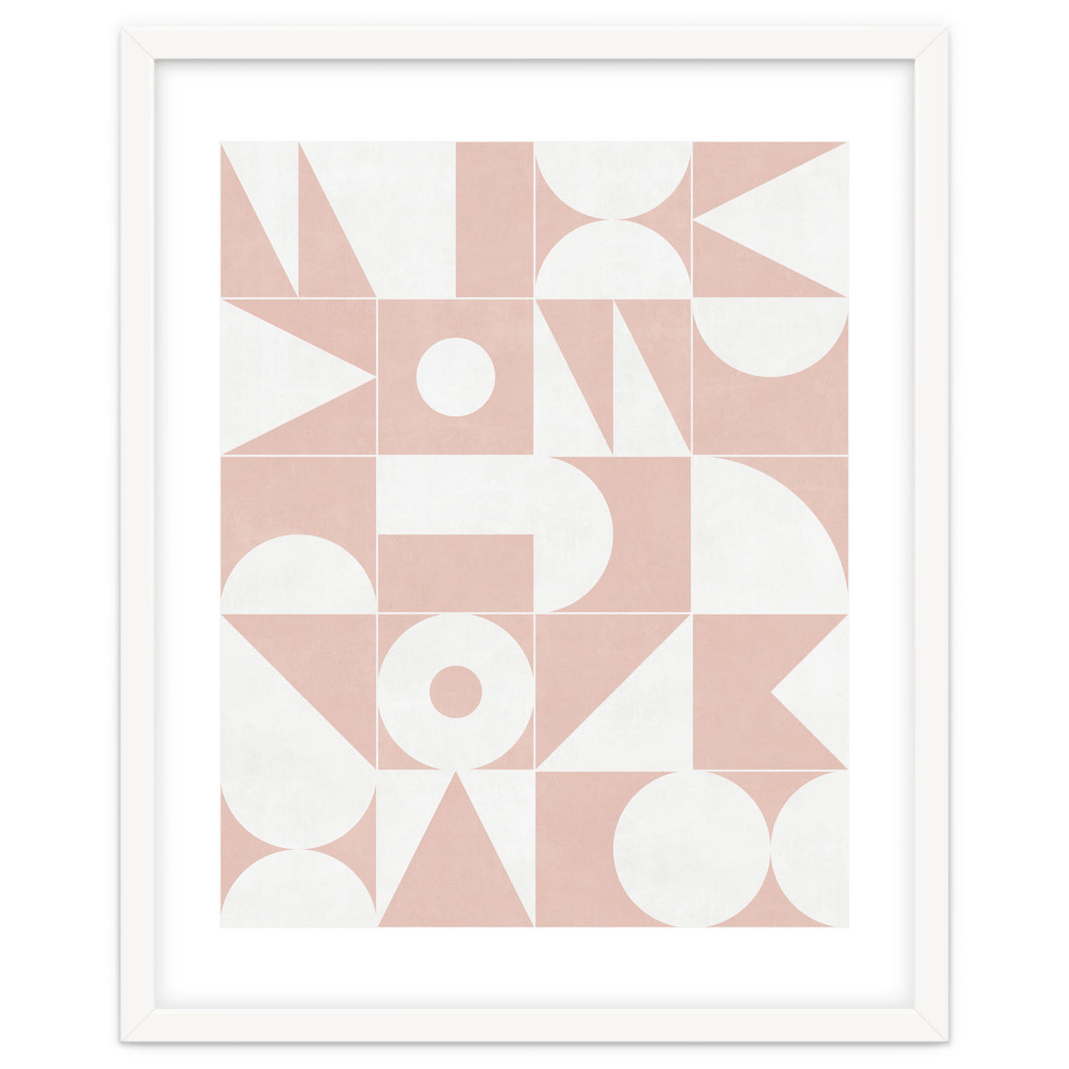 My Favorite Geometric Patterns No.11 - Pale Pink