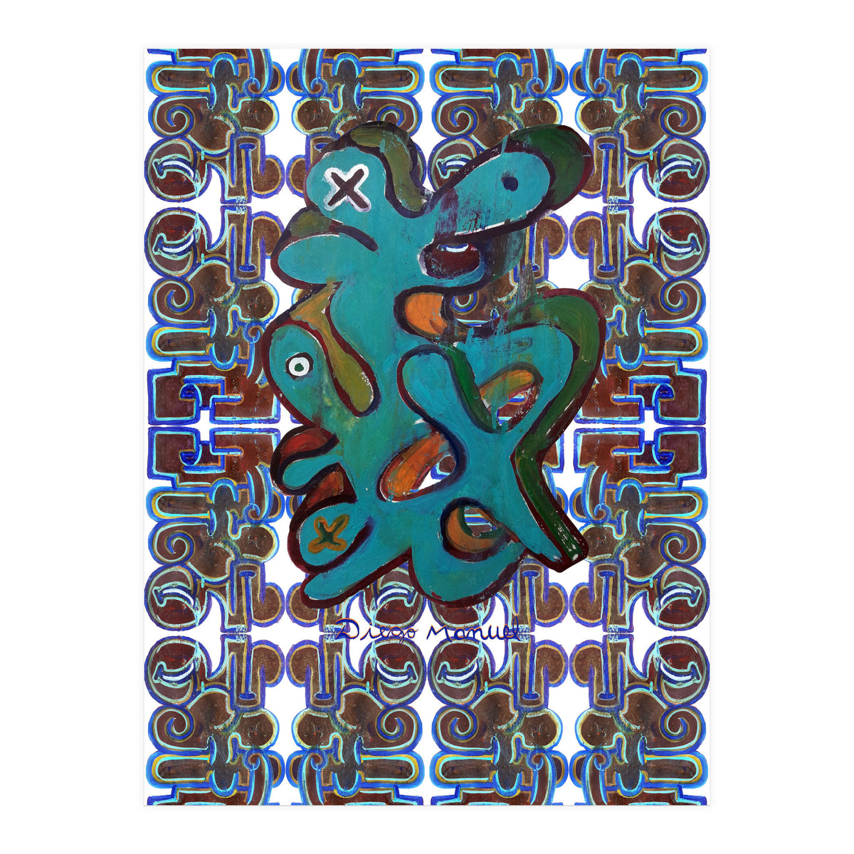 Garffiti 21 And 25 Tapiz C (Print Only)