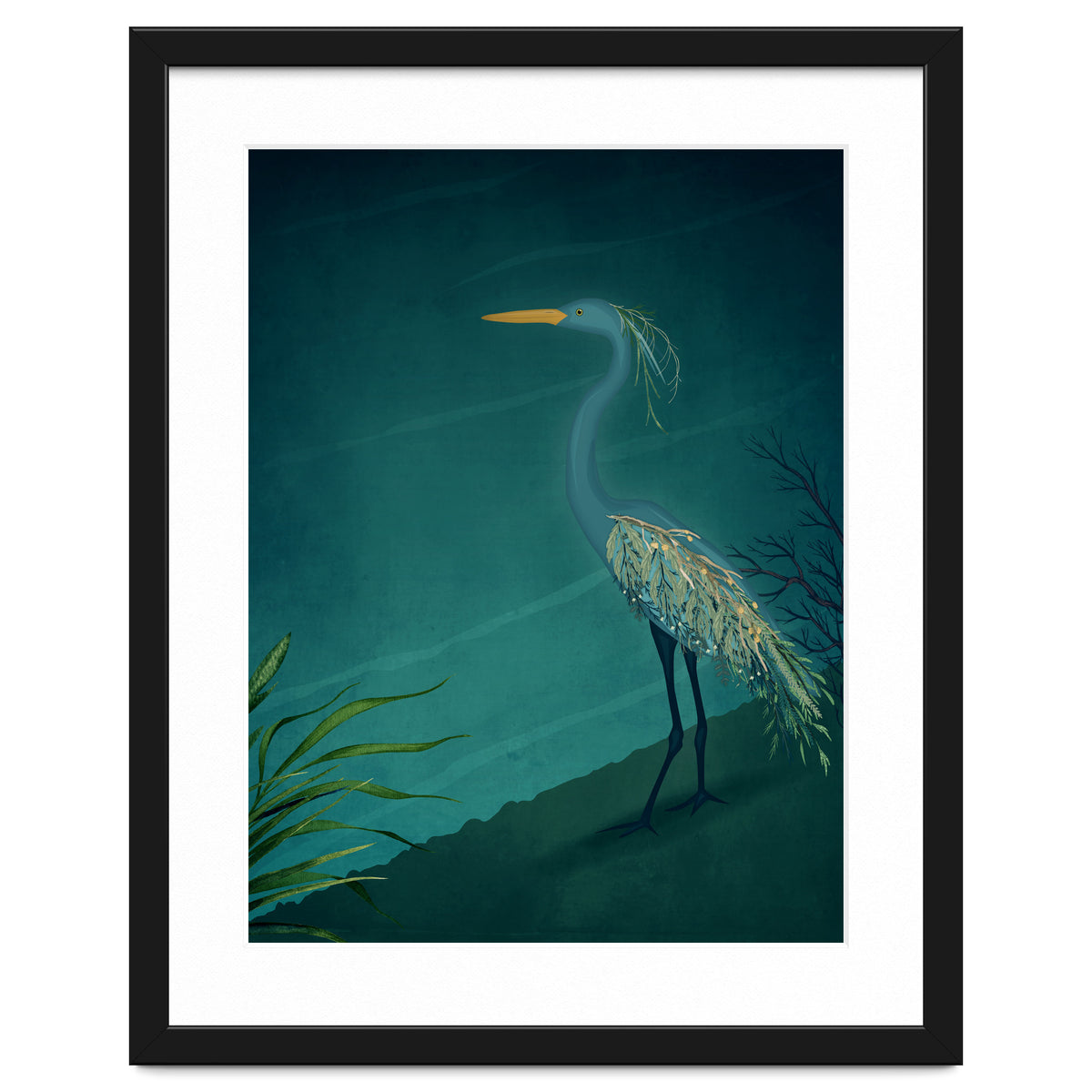 Camouflage:  The Crane