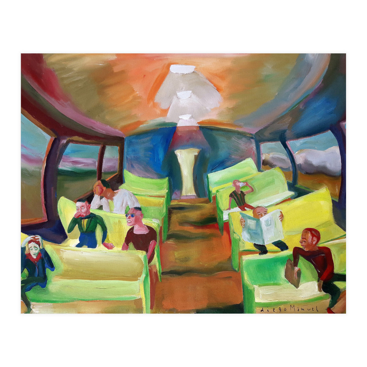 Sillas Amarillas 2 (Print Only)