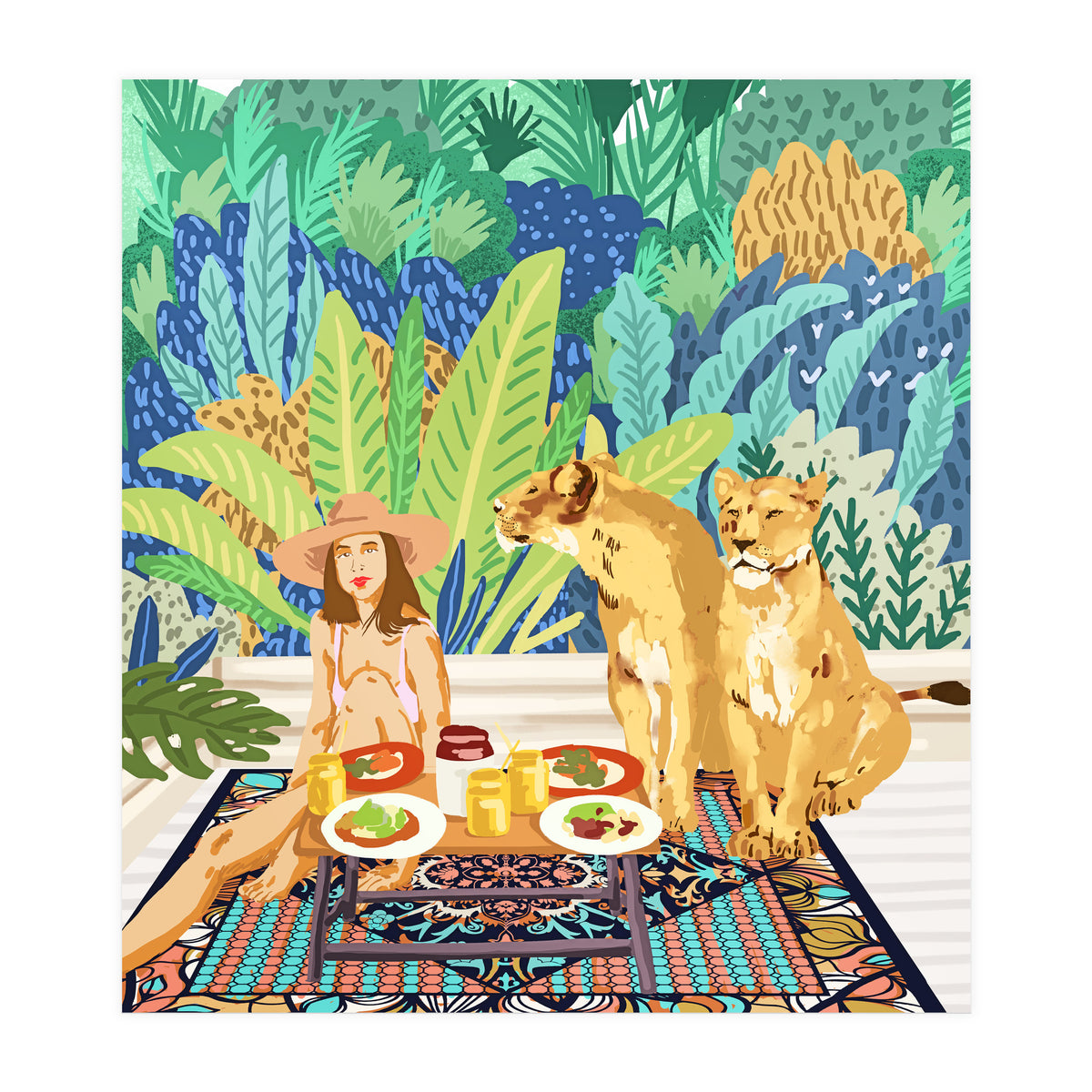 Jungle Breakfast (Print Only)