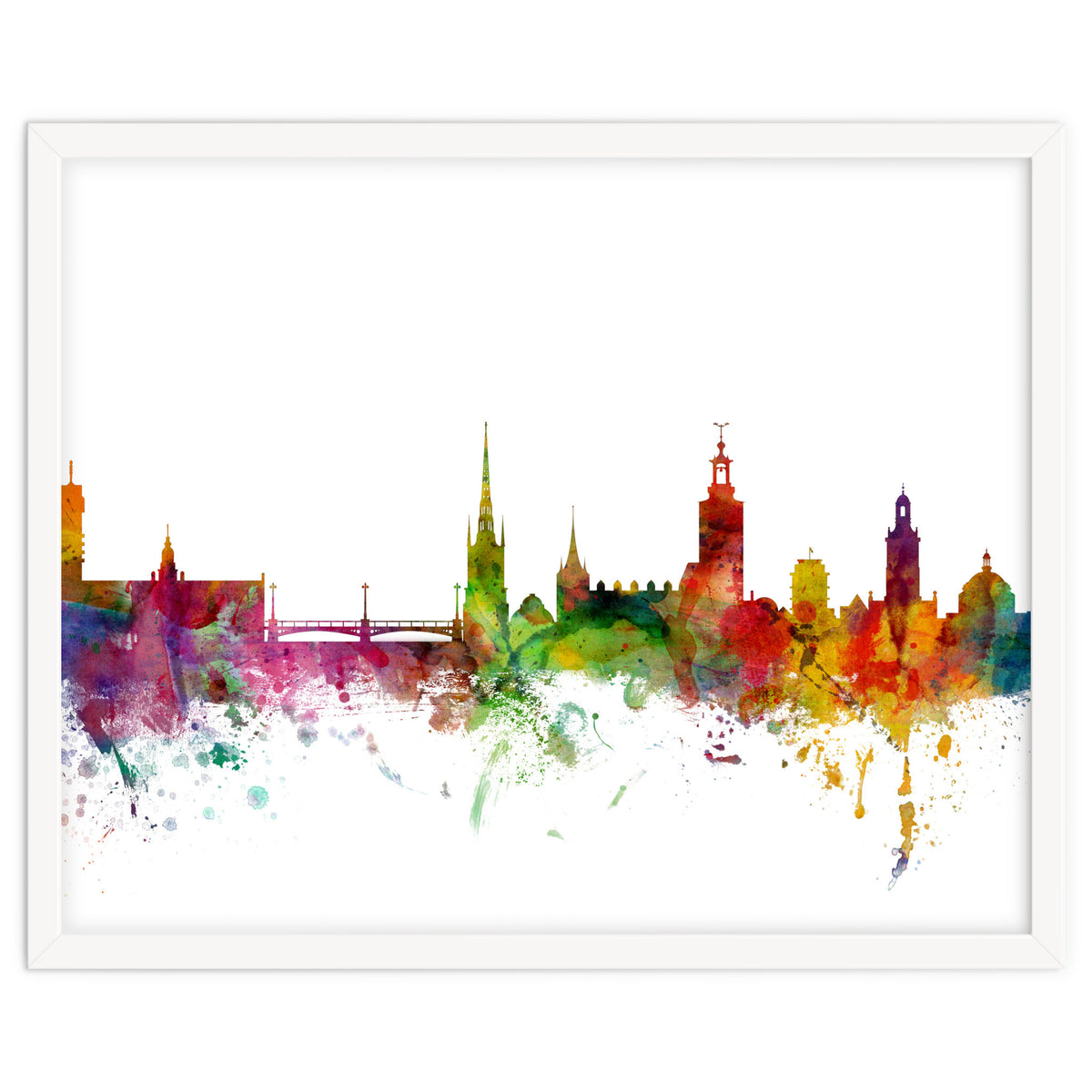 Stockholm Sweden Skyline