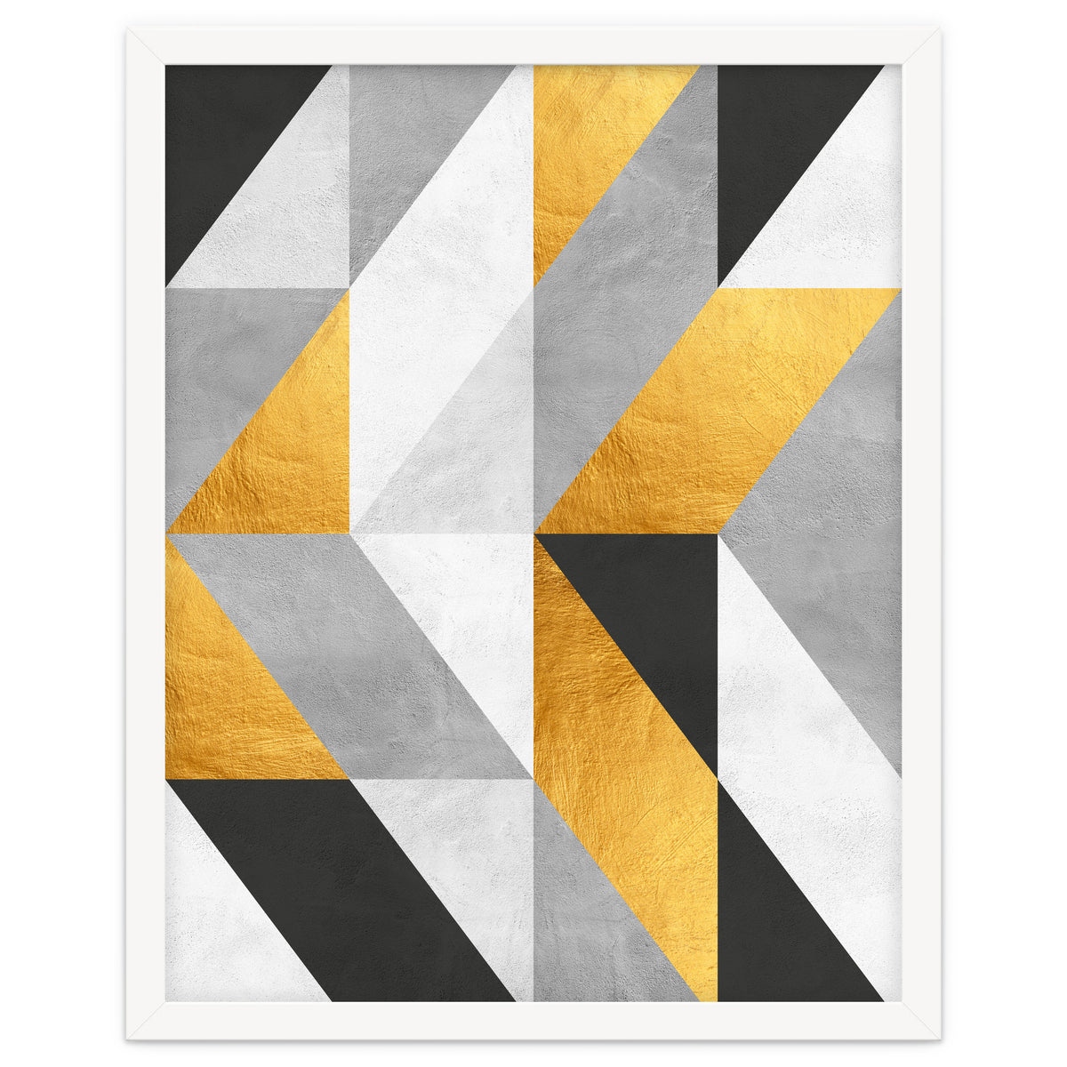 Gray and Gold Composition I